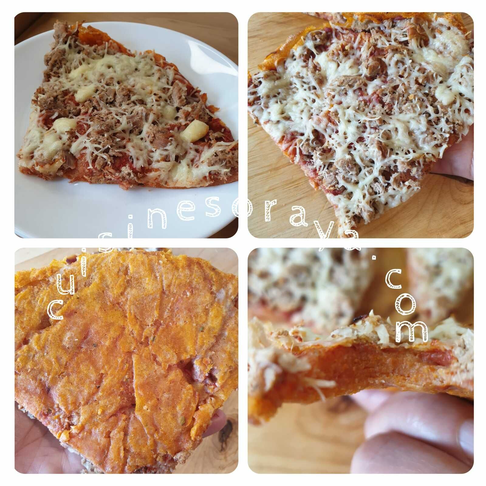 Pizza en feuille de brick