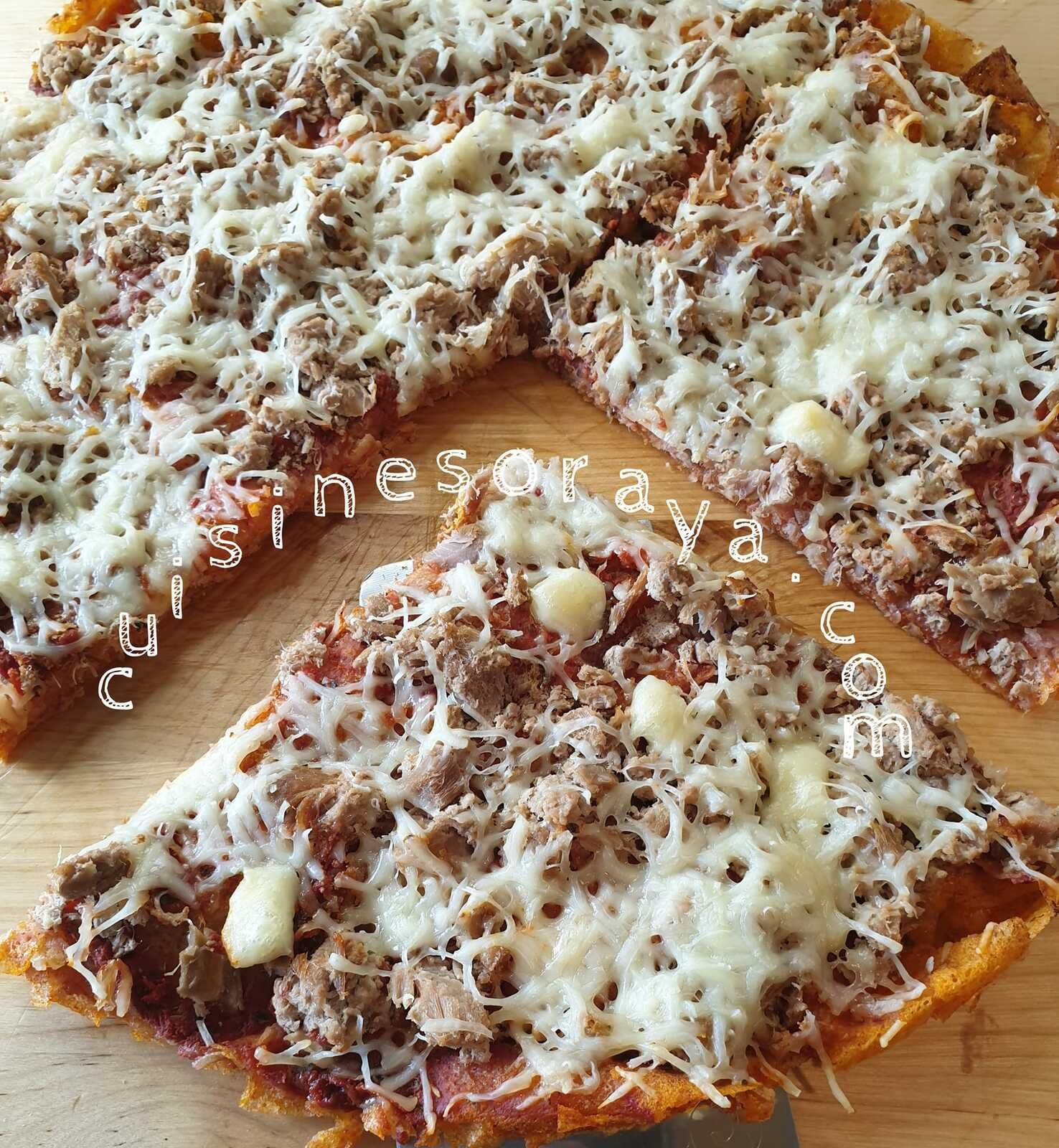 Pizza en feuille de brick