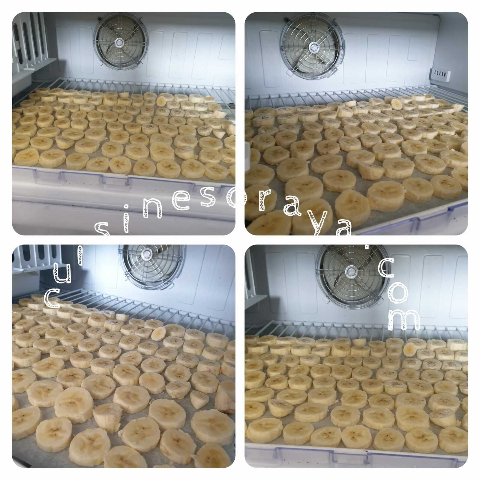 Bonbons de banane glacés