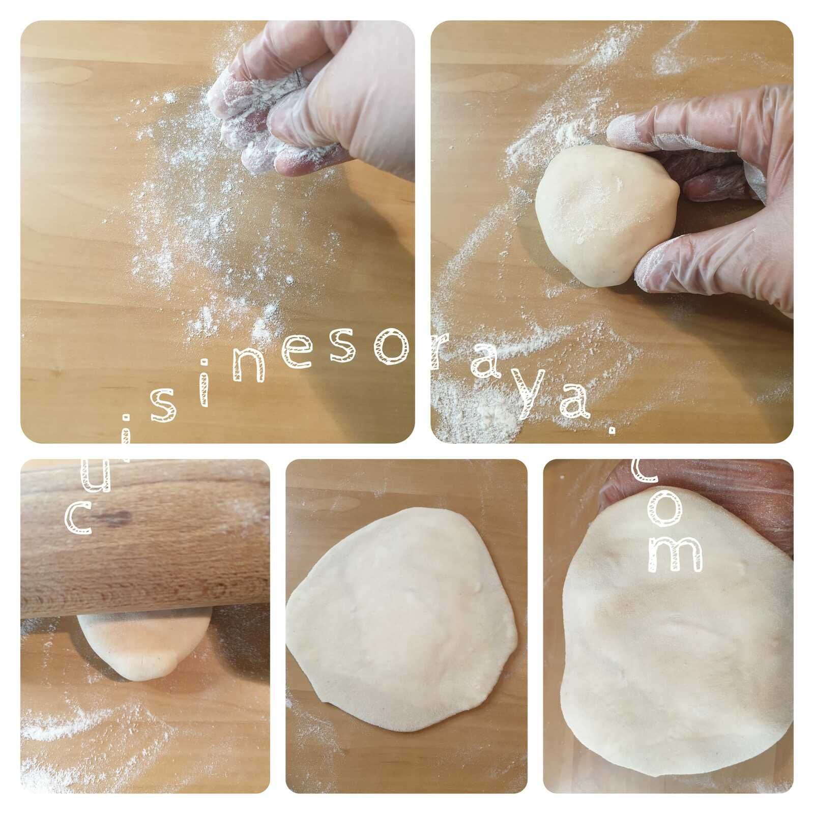 Cheese naan avec 2 ingrédients express