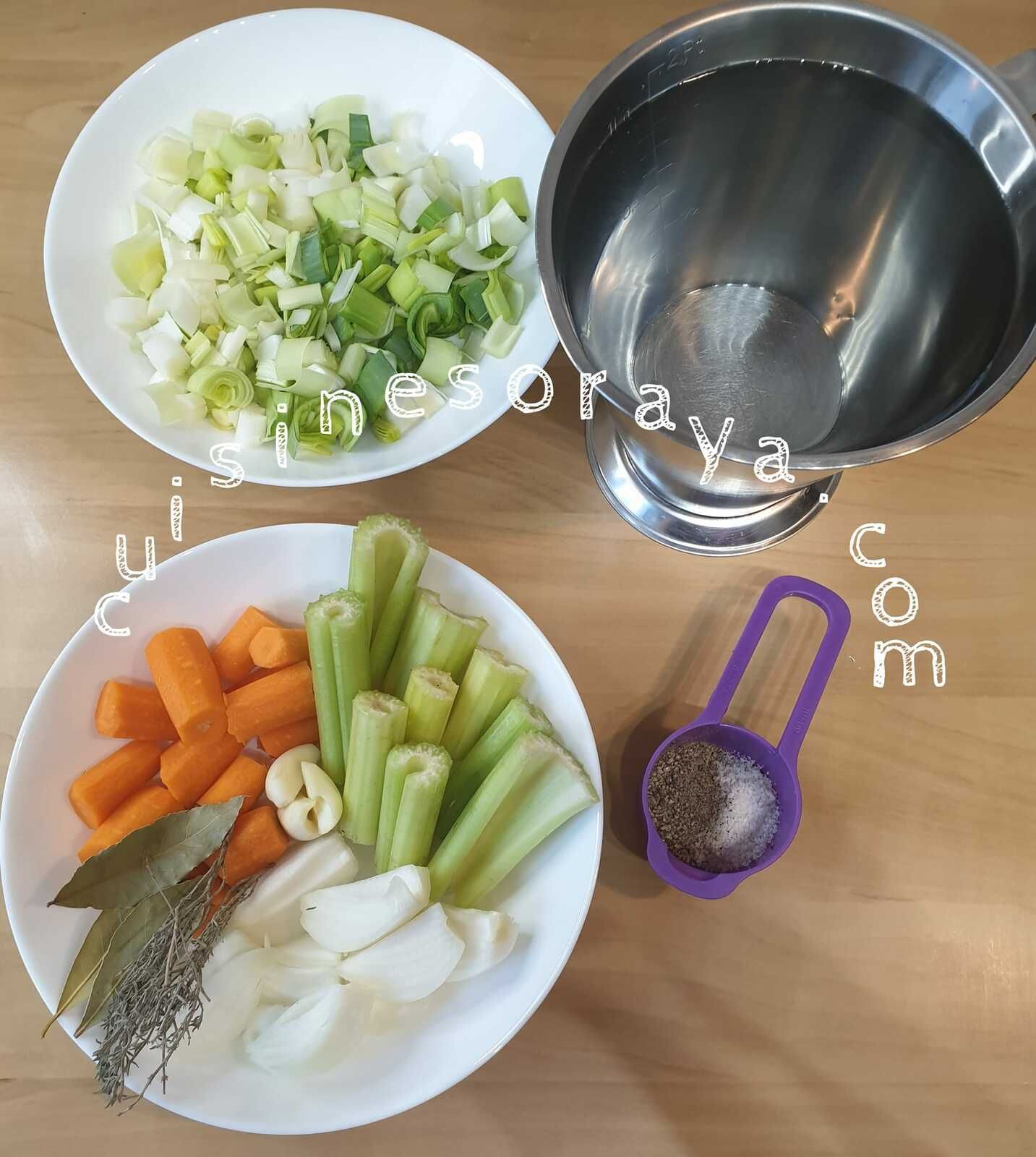 Bouillon de légumes clair - Sans résidu