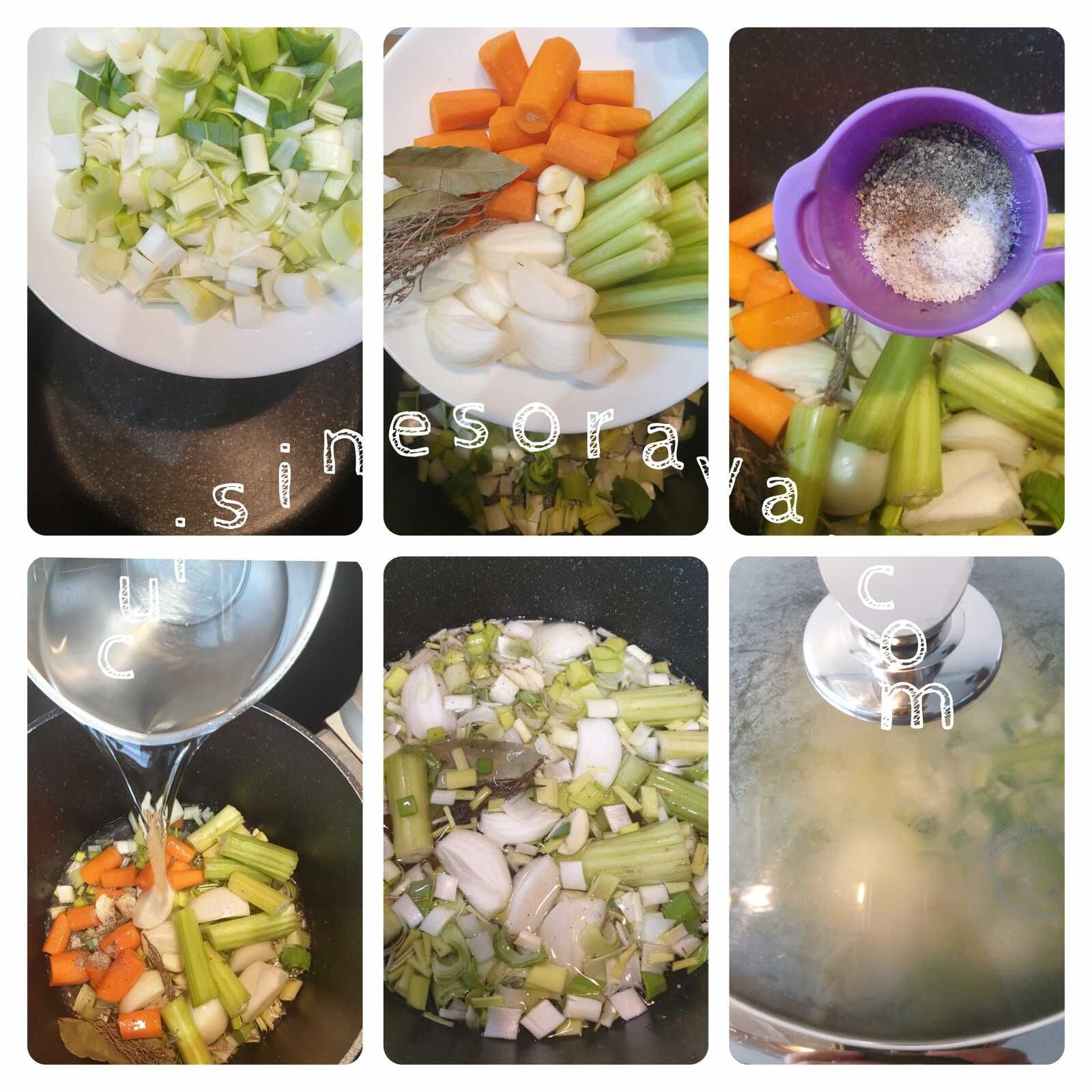 Bouillon de légumes clair - Sans résidu