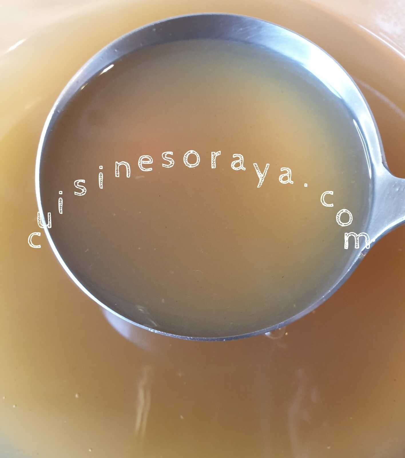 Bouillon de légumes clair - Sans résidu