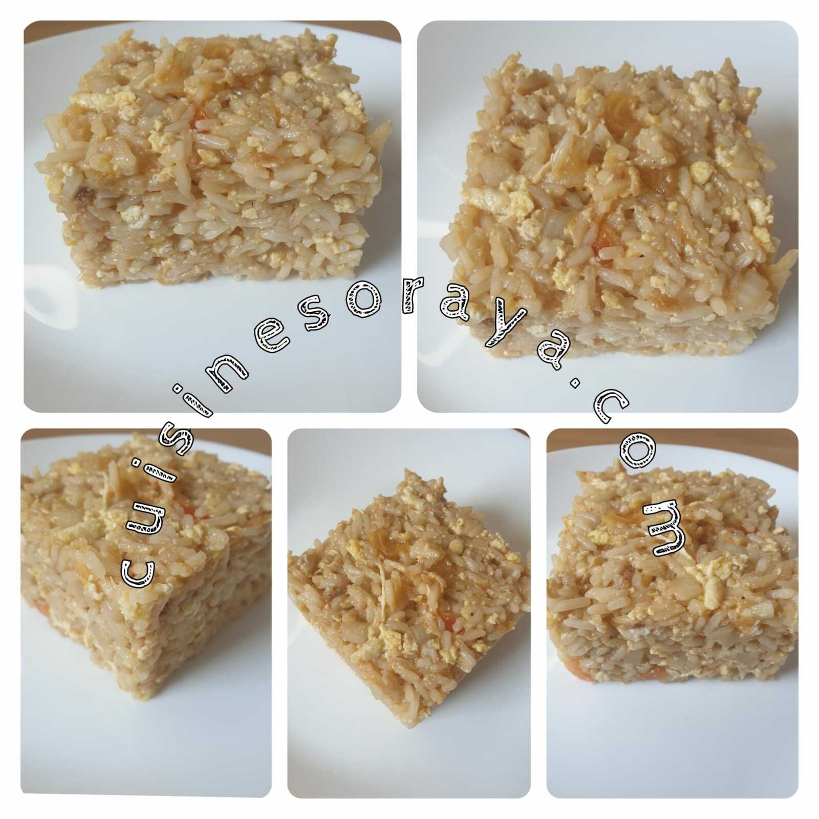Riz sauté aux oeufs