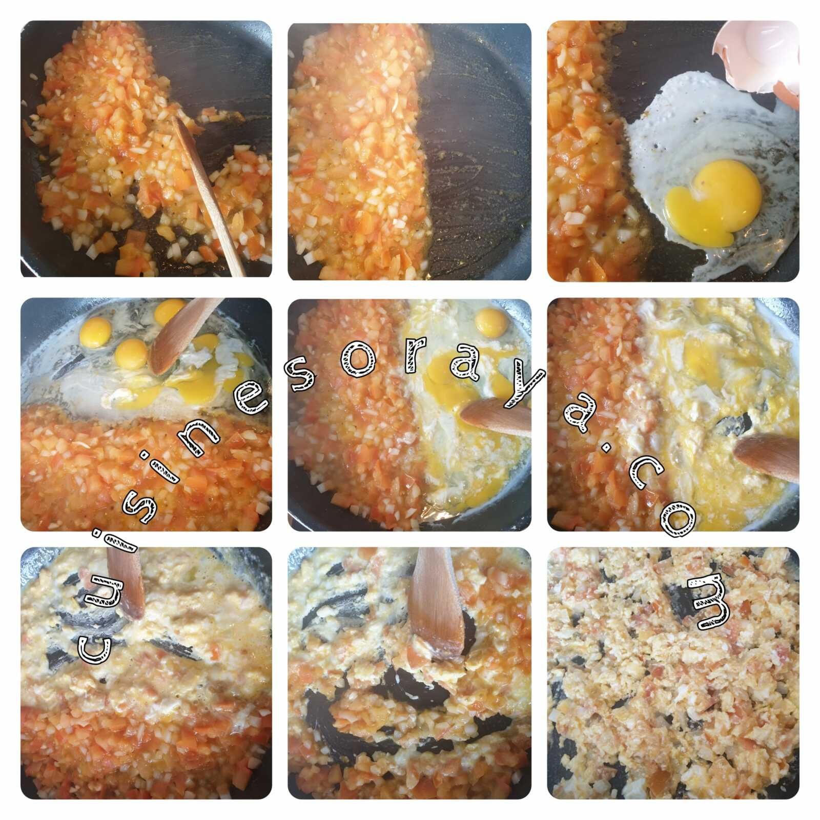 Riz sauté aux oeufs