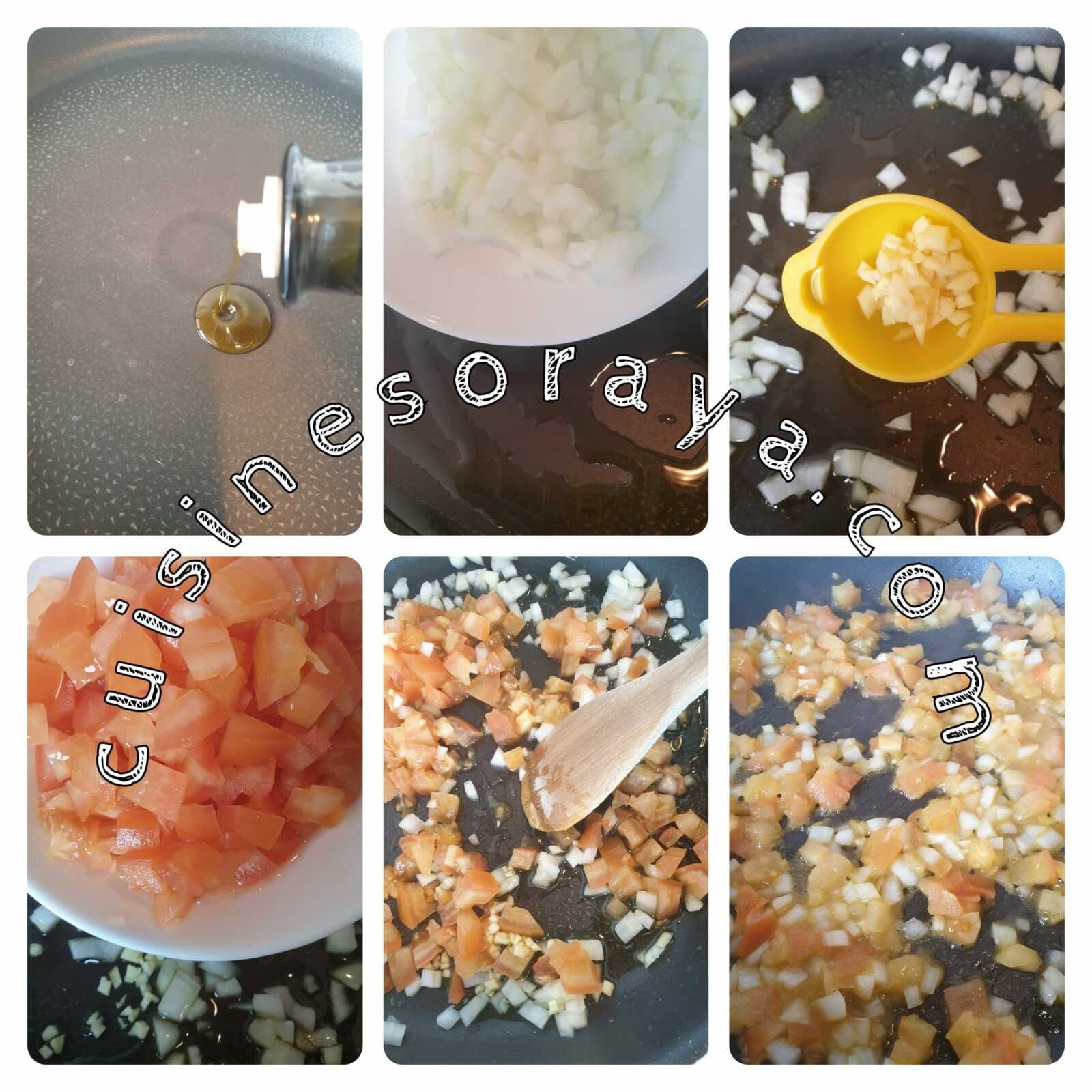 Riz sauté aux oeufs