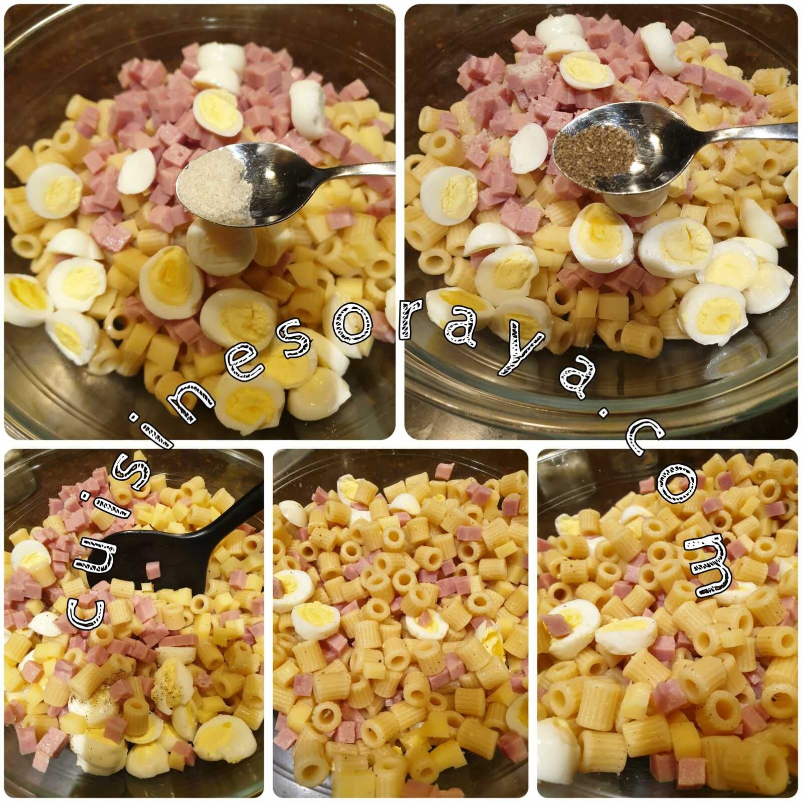 Salade de pâtes - Sans résidu