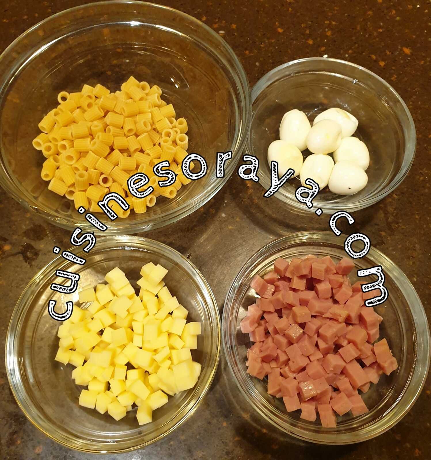 Salade de pâtes - Sans résidu