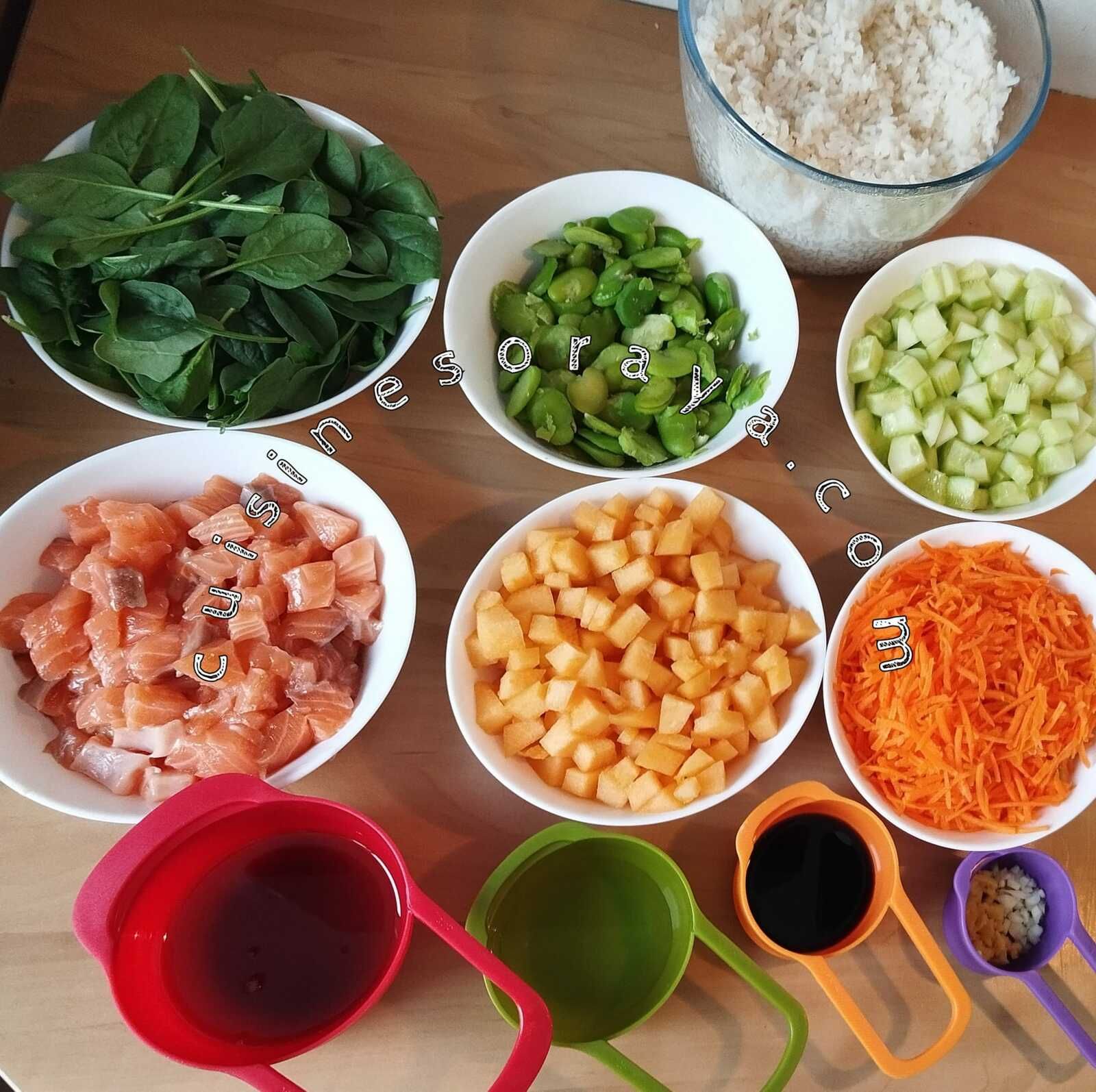 Poke Bowl au saumon
