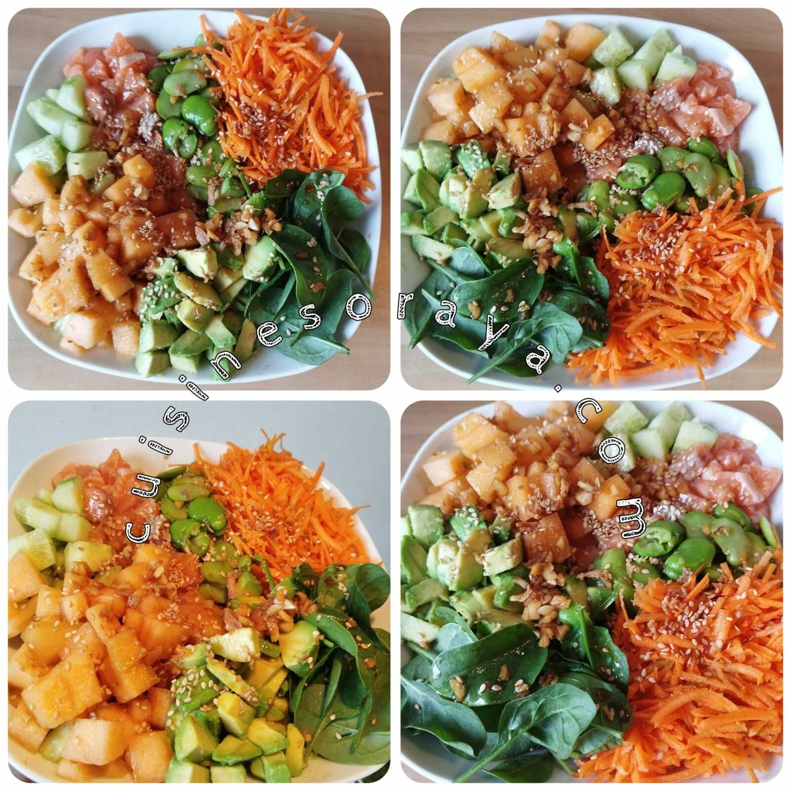 Poke Bowl au saumon
