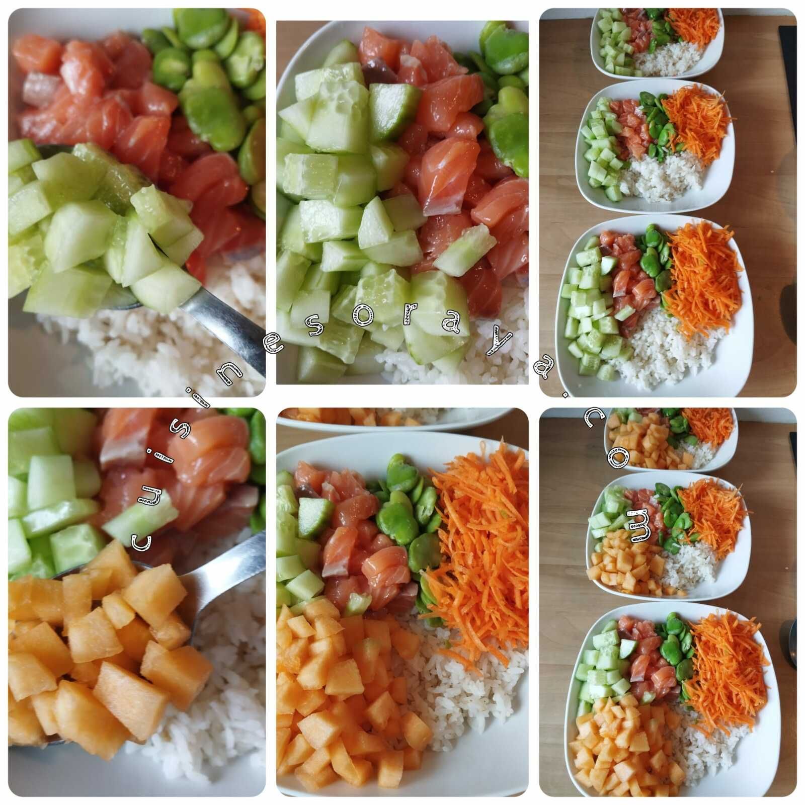Poke Bowl au saumon