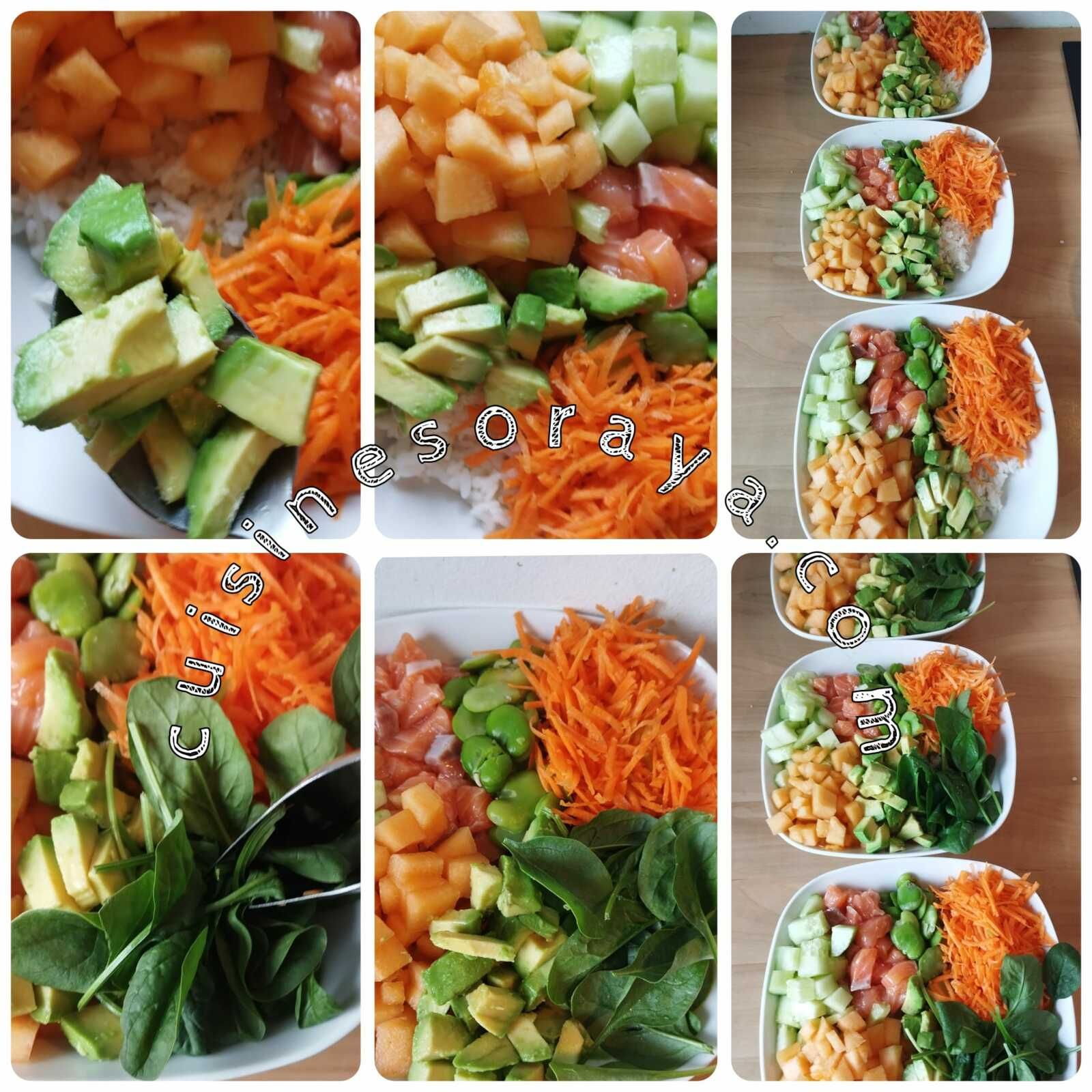 Poke Bowl au saumon