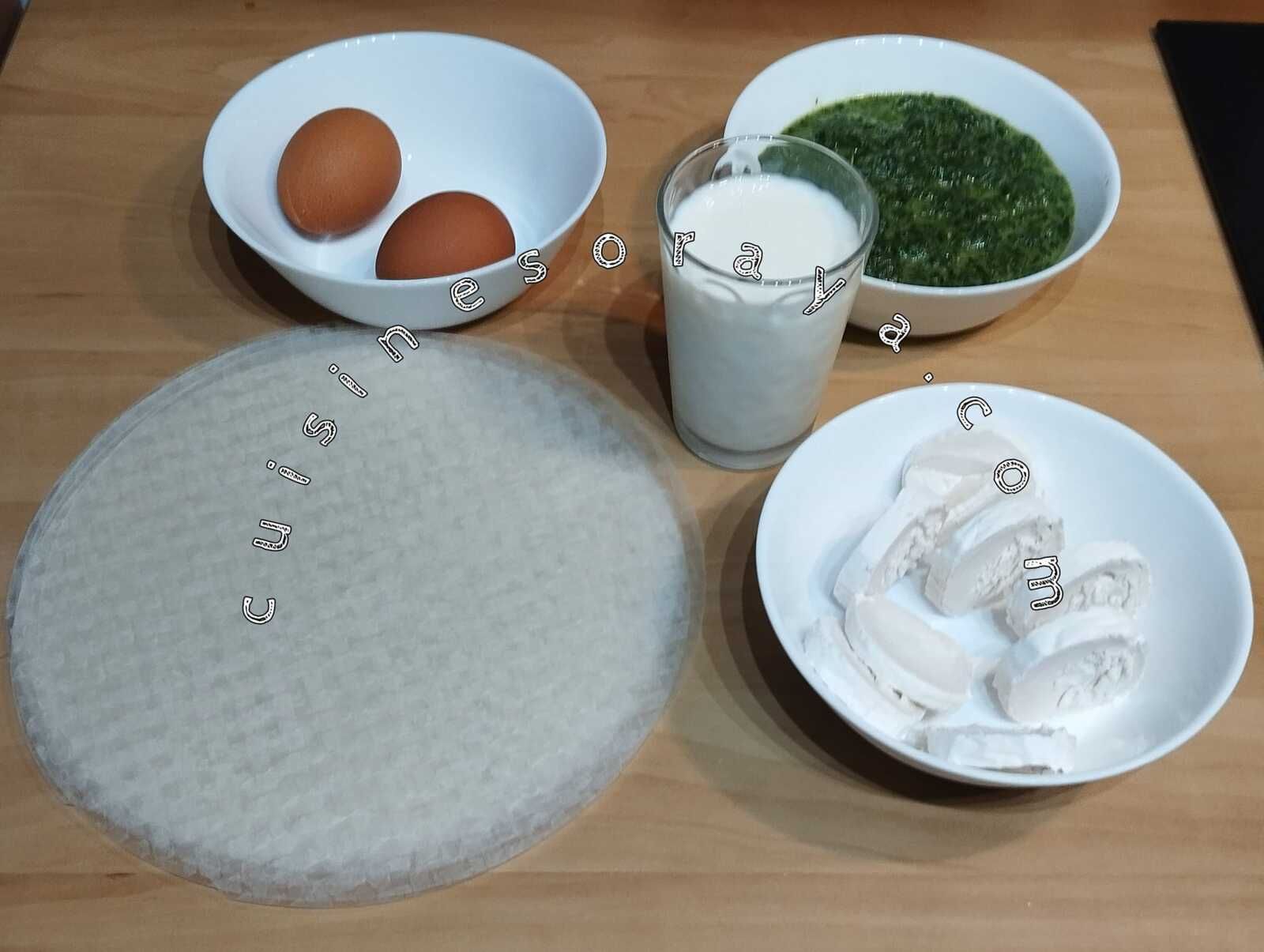 Feuilleté épinards / chèvre express (sans gluten)