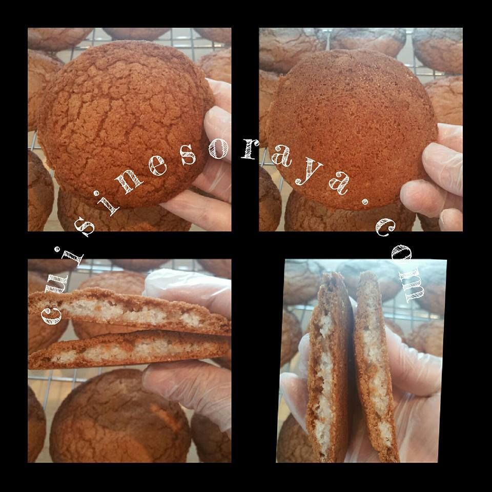 Biscuits chocolat au coeur noix de coco
