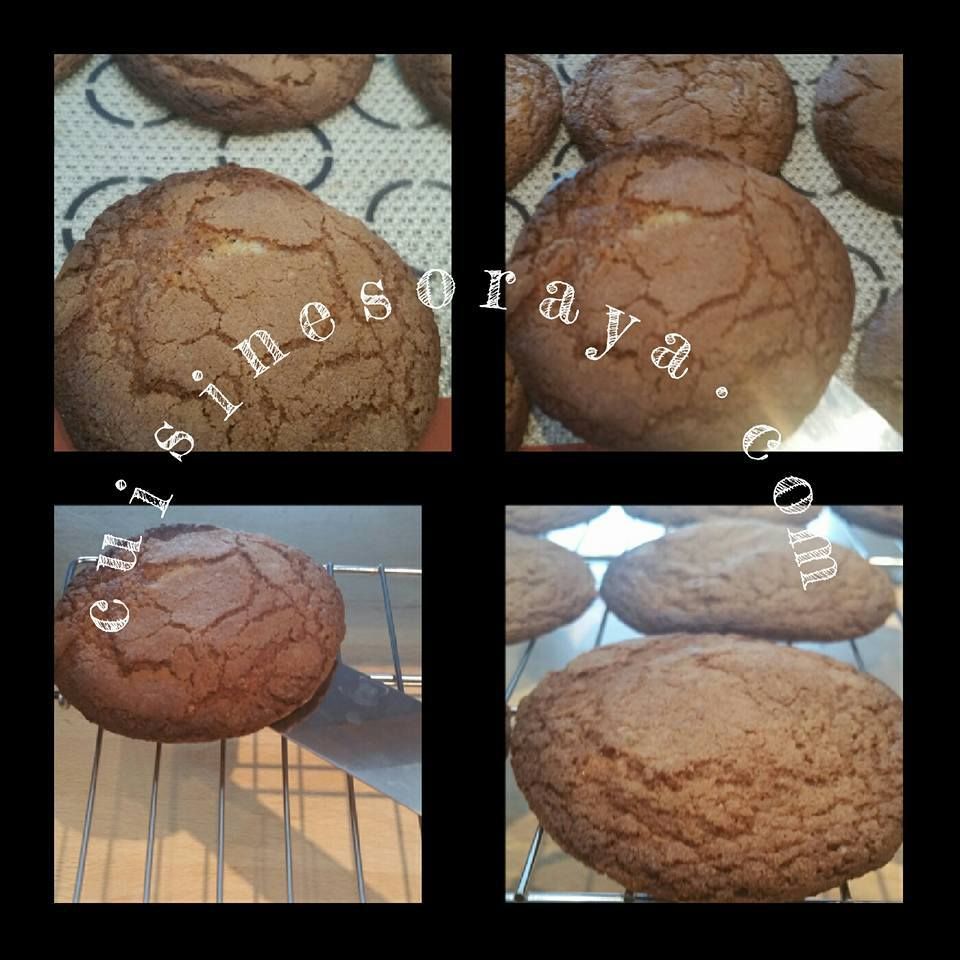 Biscuits chocolat au coeur noix de coco
