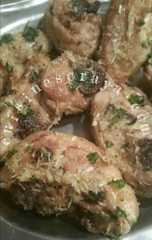 Poulet frit à la citronnelle