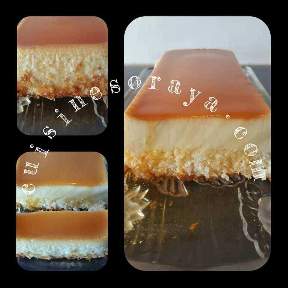 Flan caramel lait concentré et noix de coco