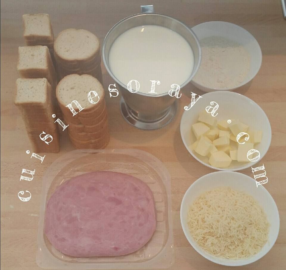 Mini croque monsieur
