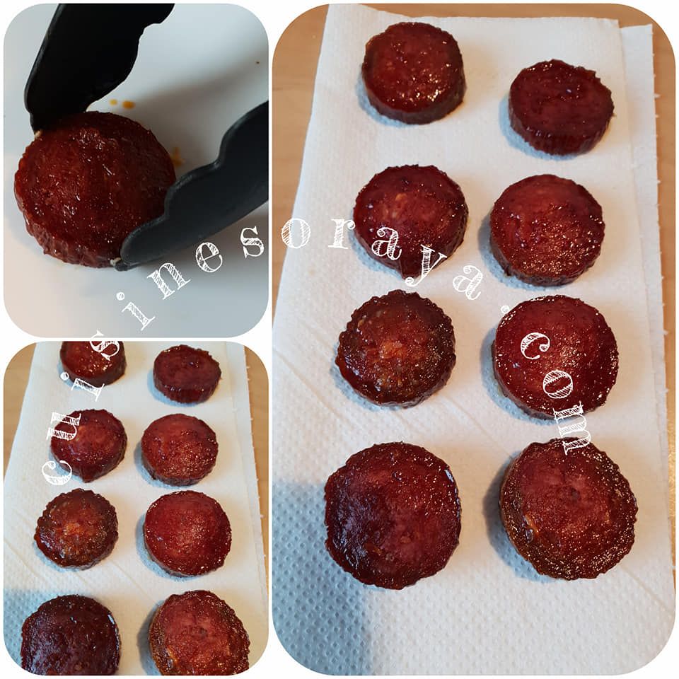 Crevettes au chorizo