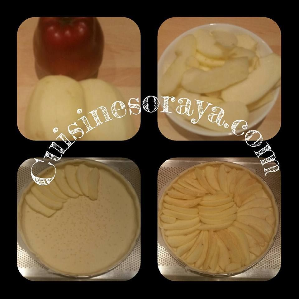 Tarte aux pommes alsacienne