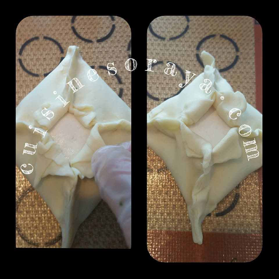Feuilletés épinards et chèvre