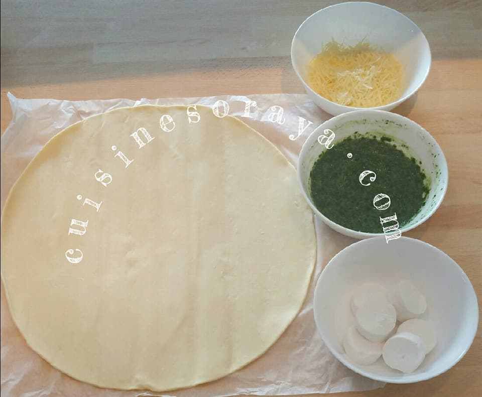 Feuilletés épinards et chèvre