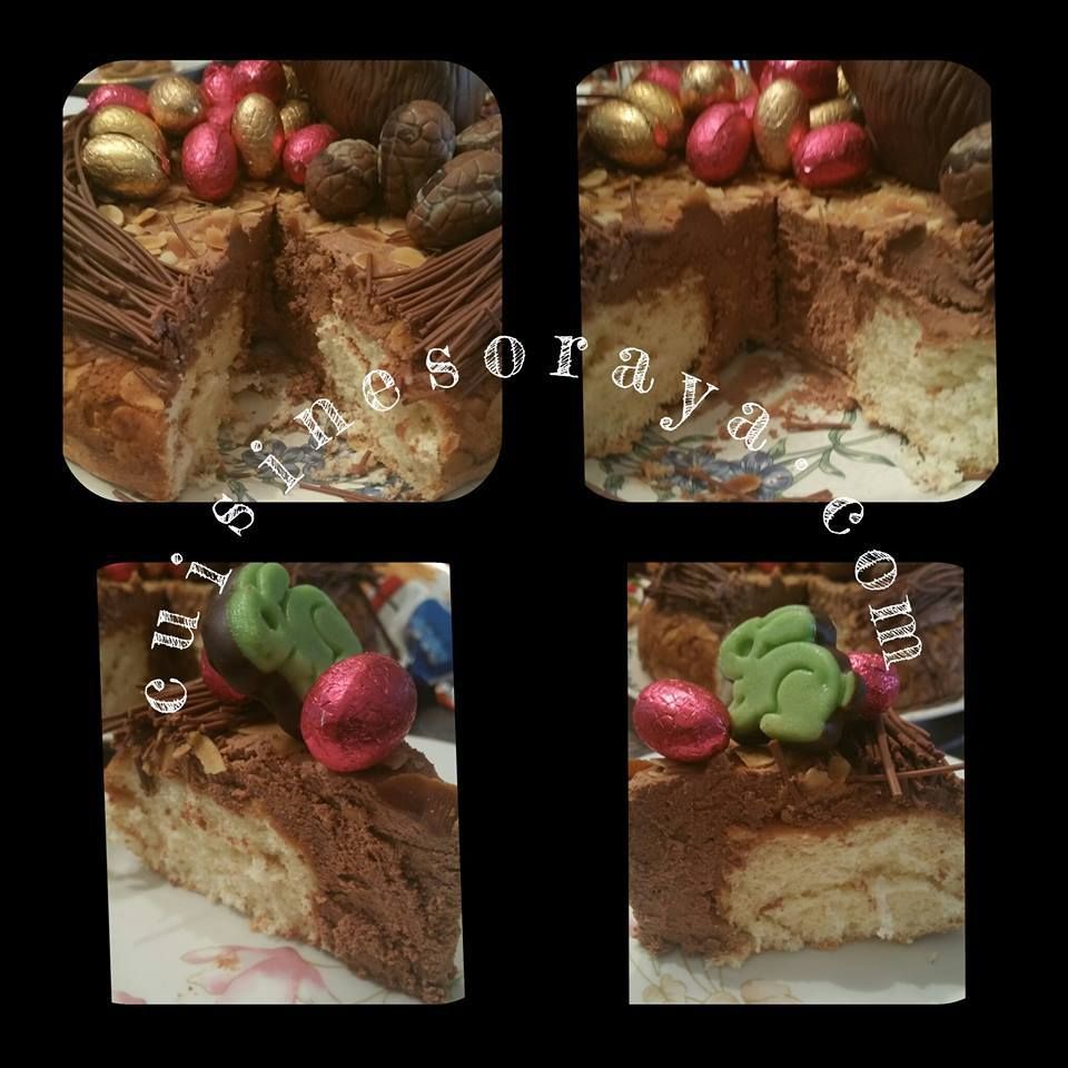 Gâteau Nid sans beurre