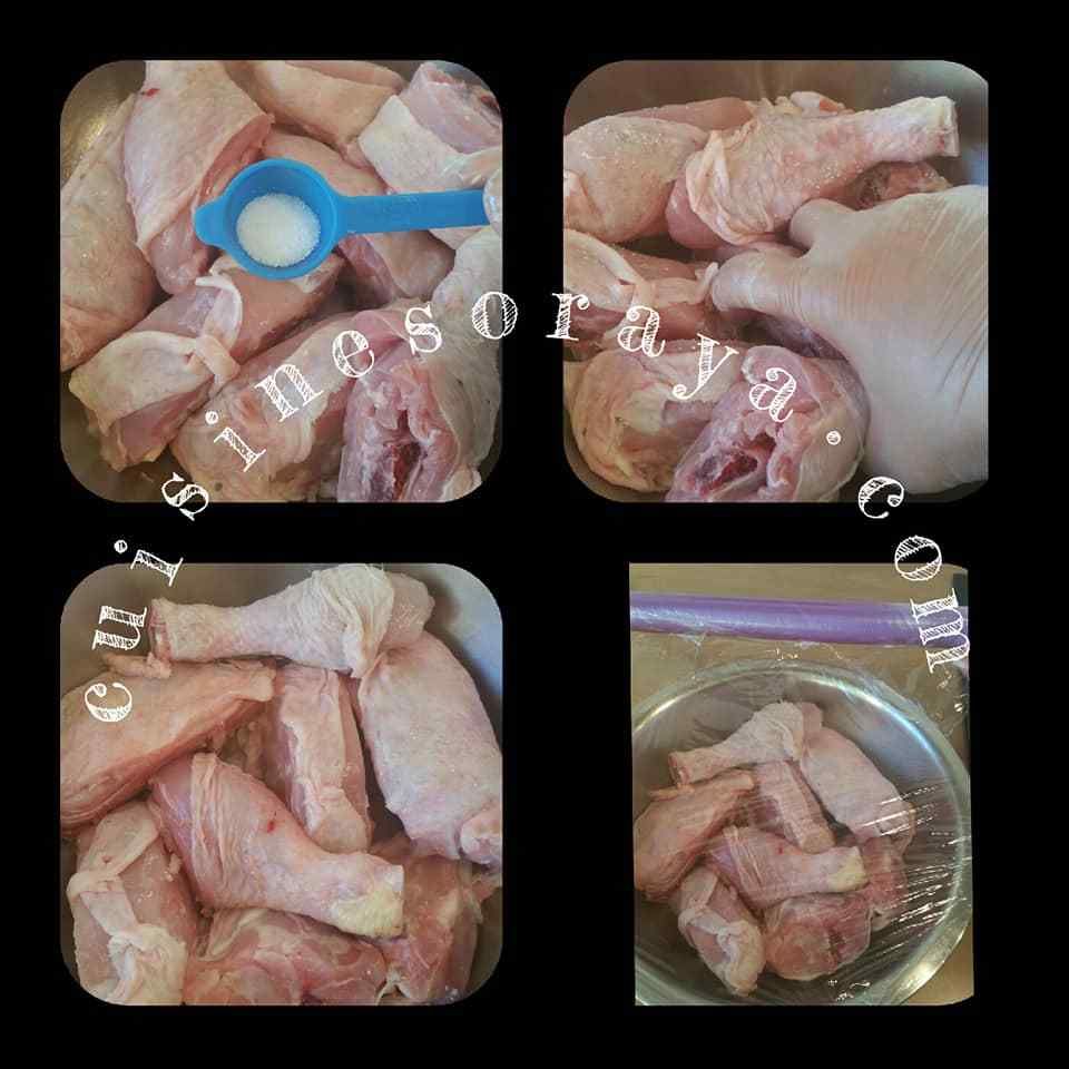 Poulet frit à la citronnelle