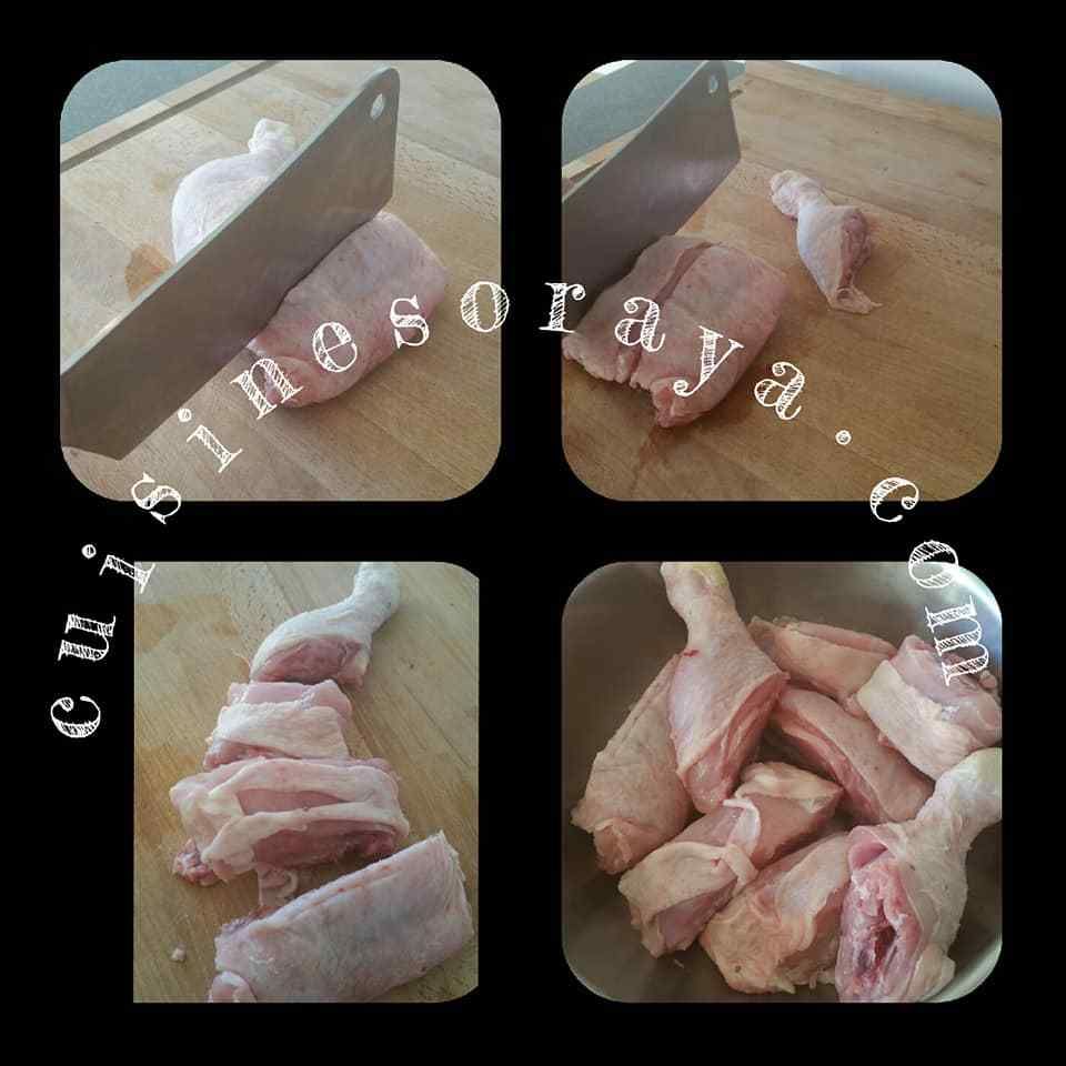 Poulet frit à la citronnelle