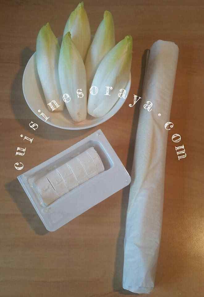 Tarte d'endives au chèvre