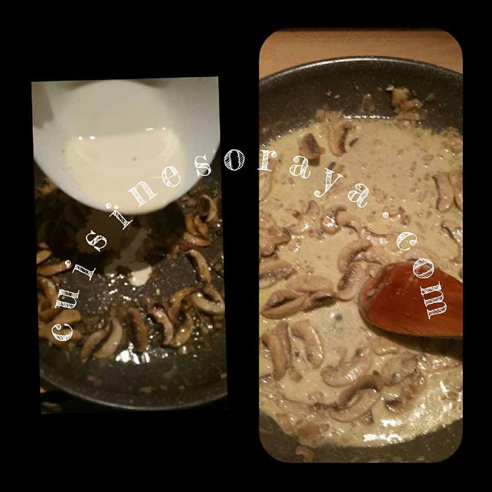 Oeufs-cocotte aux champignons ciboulette