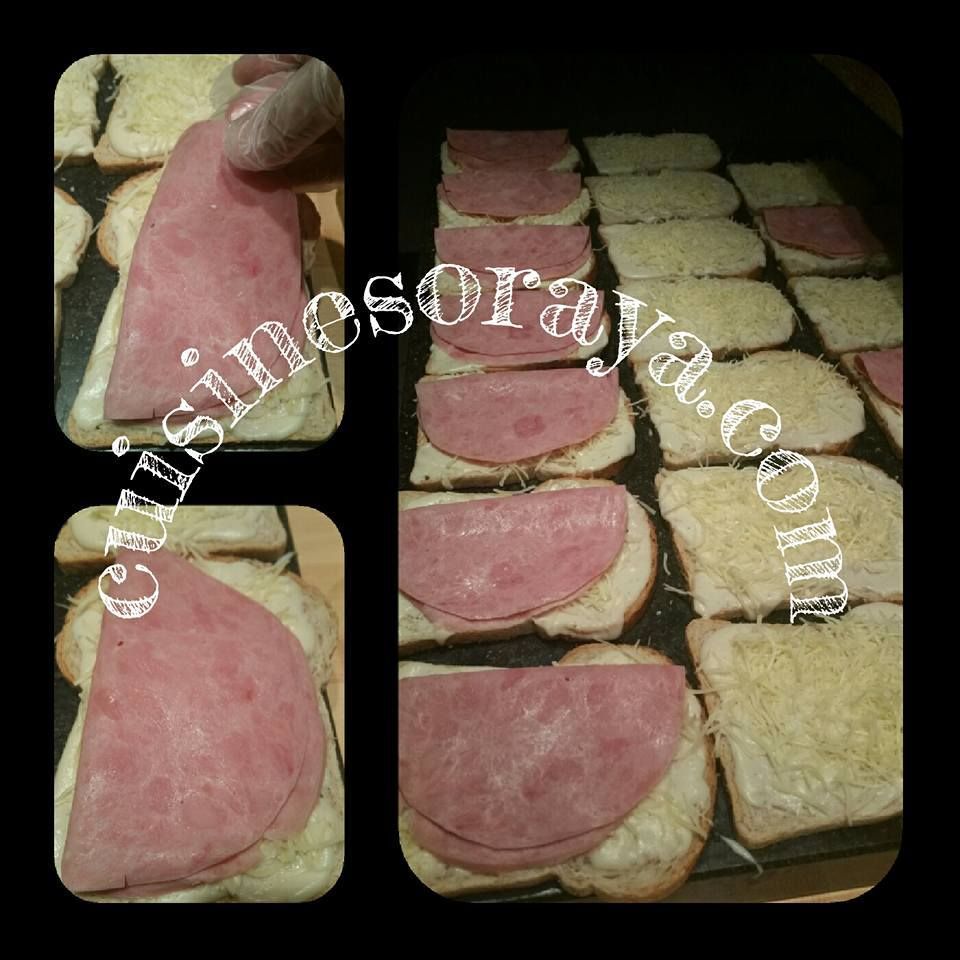 Croque-monsieur béchamel au four