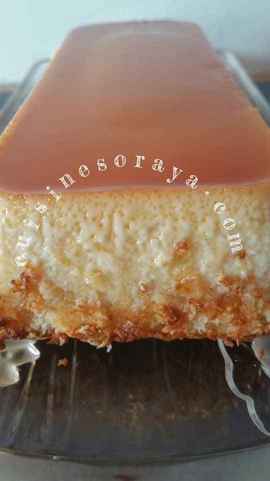 Flan caramel lait concentré et noix de coco