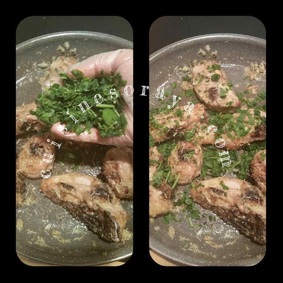 Poulet frit à la citronnelle