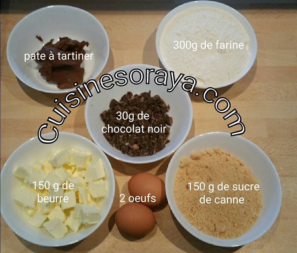 Cookies coeur chocolat coulant