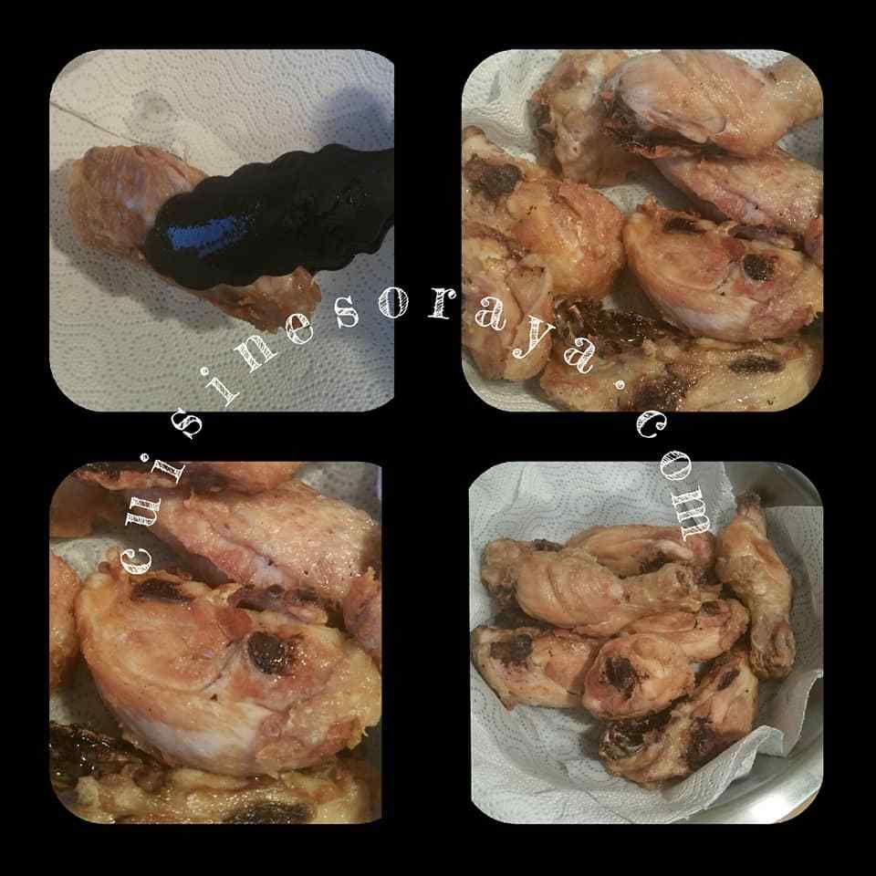 Poulet frit à la citronnelle