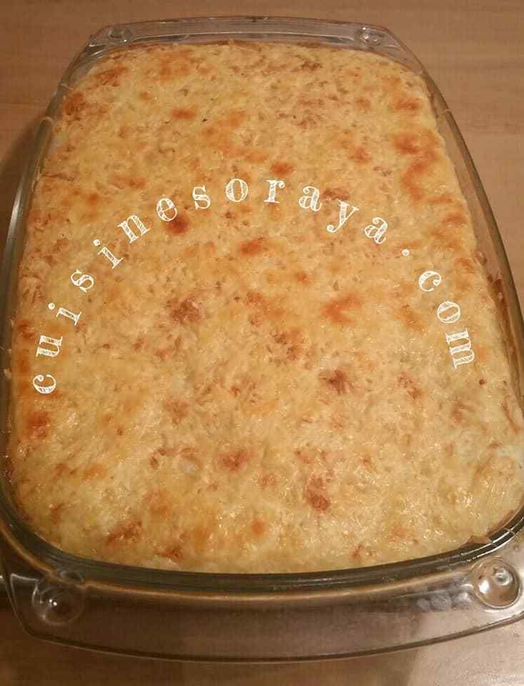 Hachis Parmentier saumon et épinards