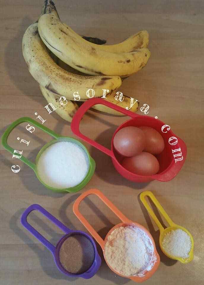 Gâteau aérien à la banane