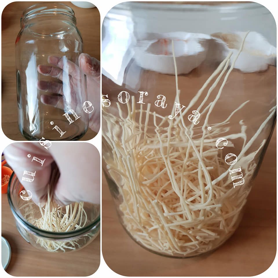 Nouilles crevettes - Soupe minute