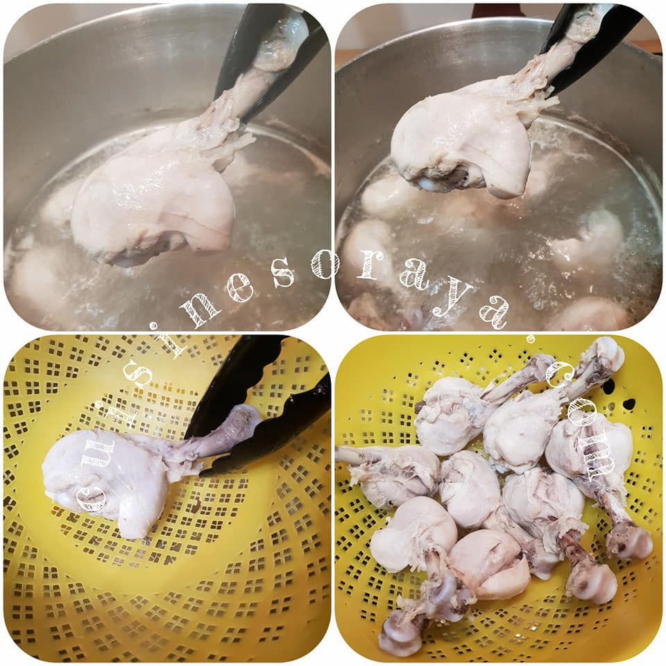Poulet croustillant aux pommes de terre