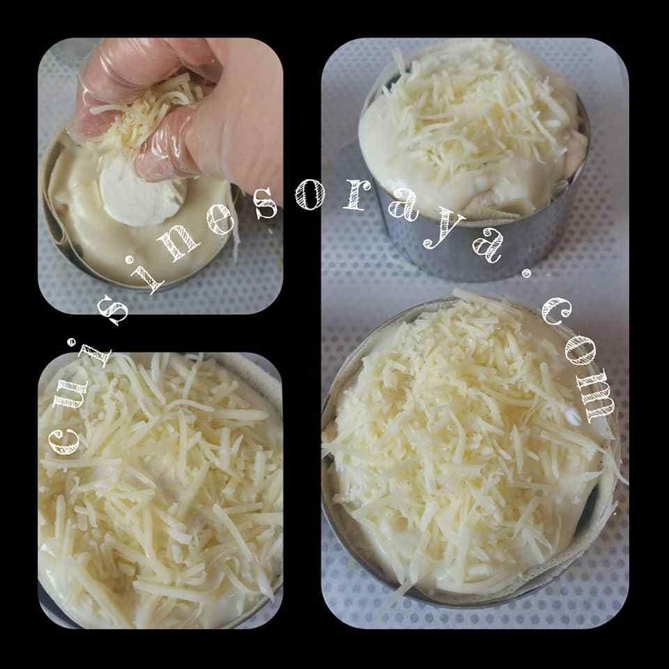 Tarte Brick aux poulet, brocolis et chévre.