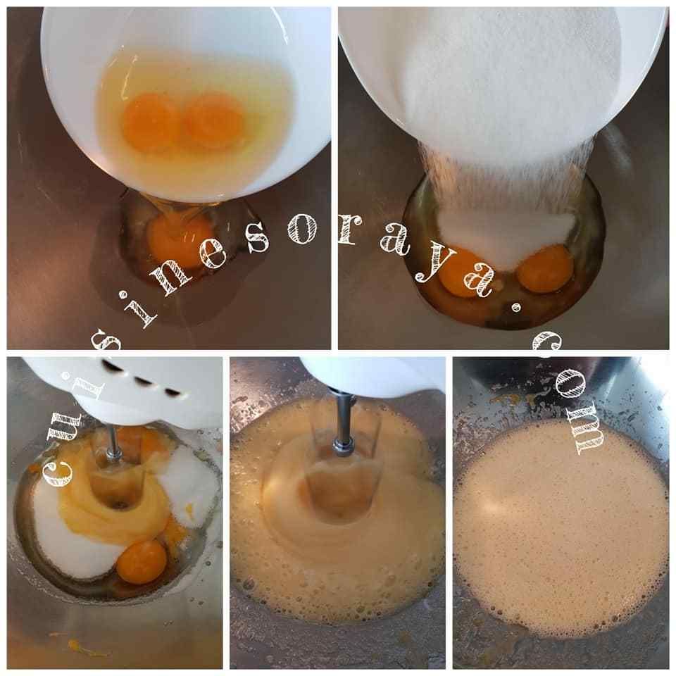 Cake marbré à la poêle
