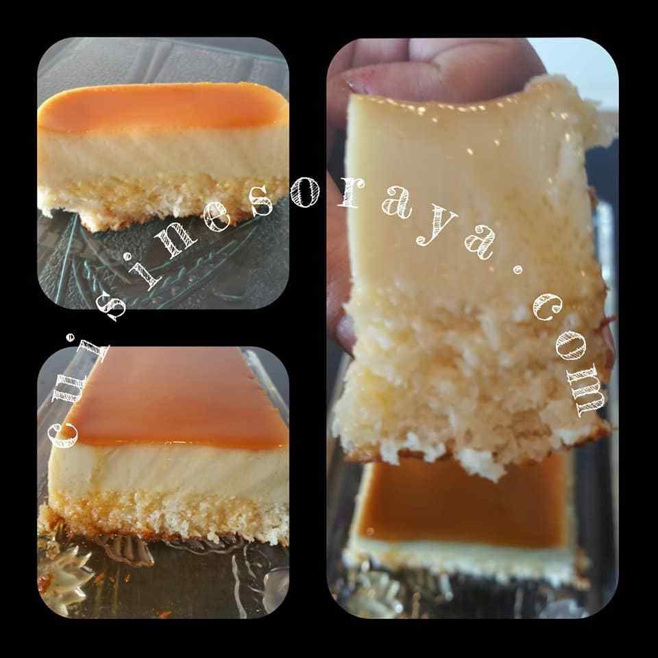 Flan caramel lait concentré et noix de coco