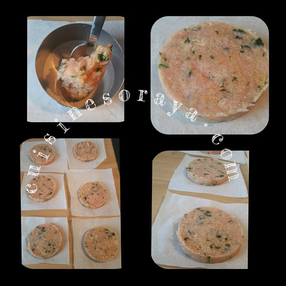 Steaks hachés de poulet maison à ma façon