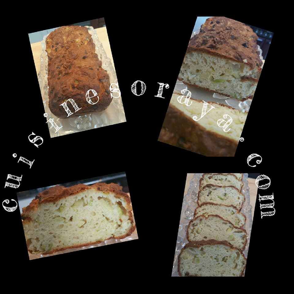 Cake aux courgettes et au parmesan
