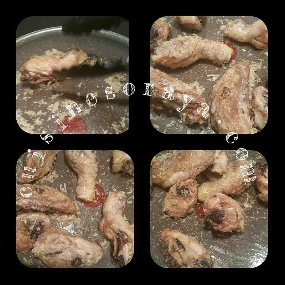 Poulet frit à la citronnelle