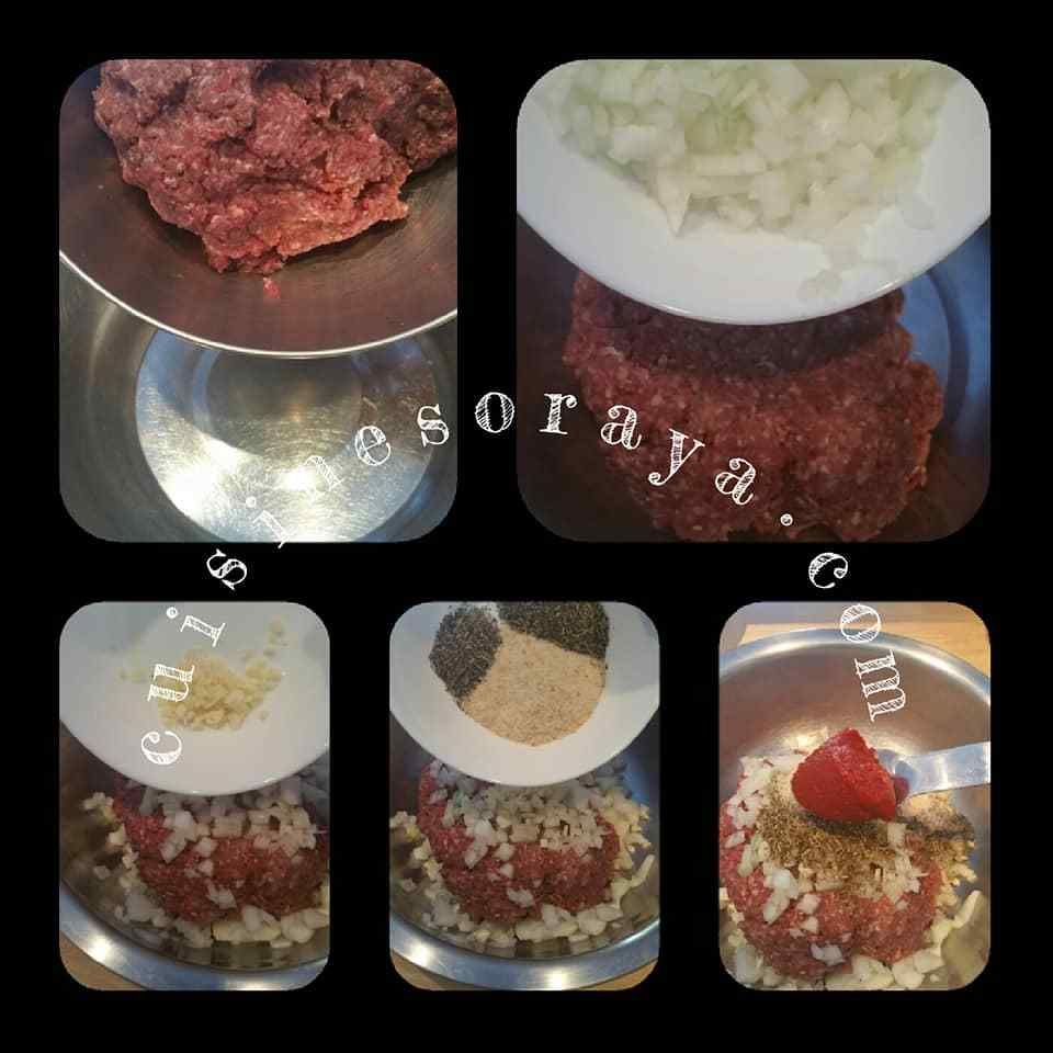 Gratin Kofta et pomme de terre