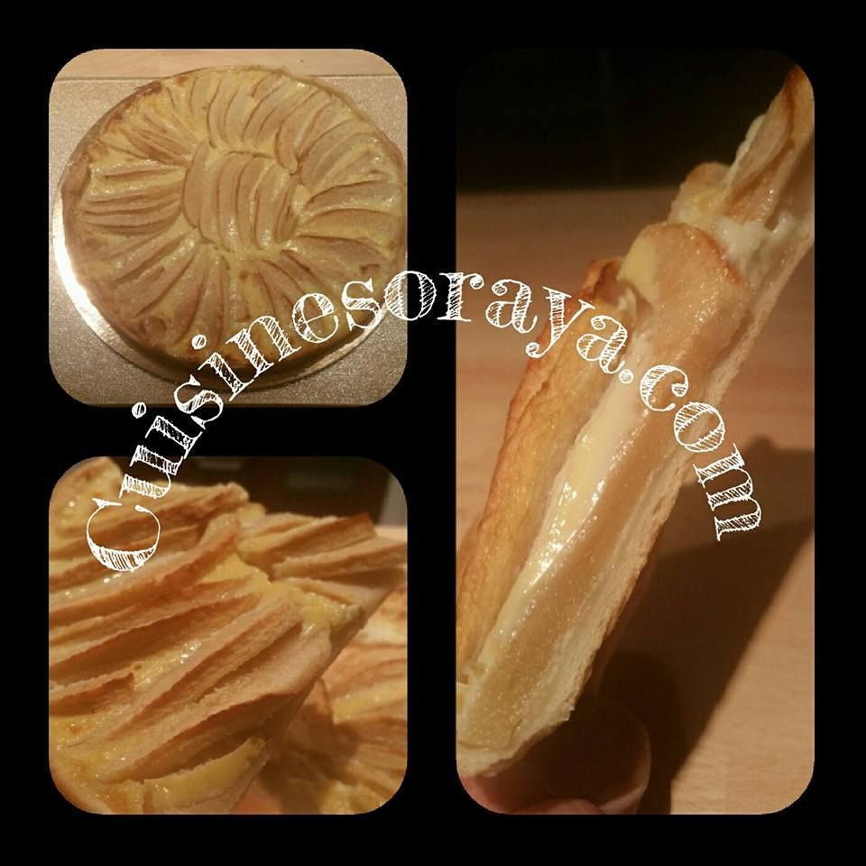 Tarte aux pommes alsacienne