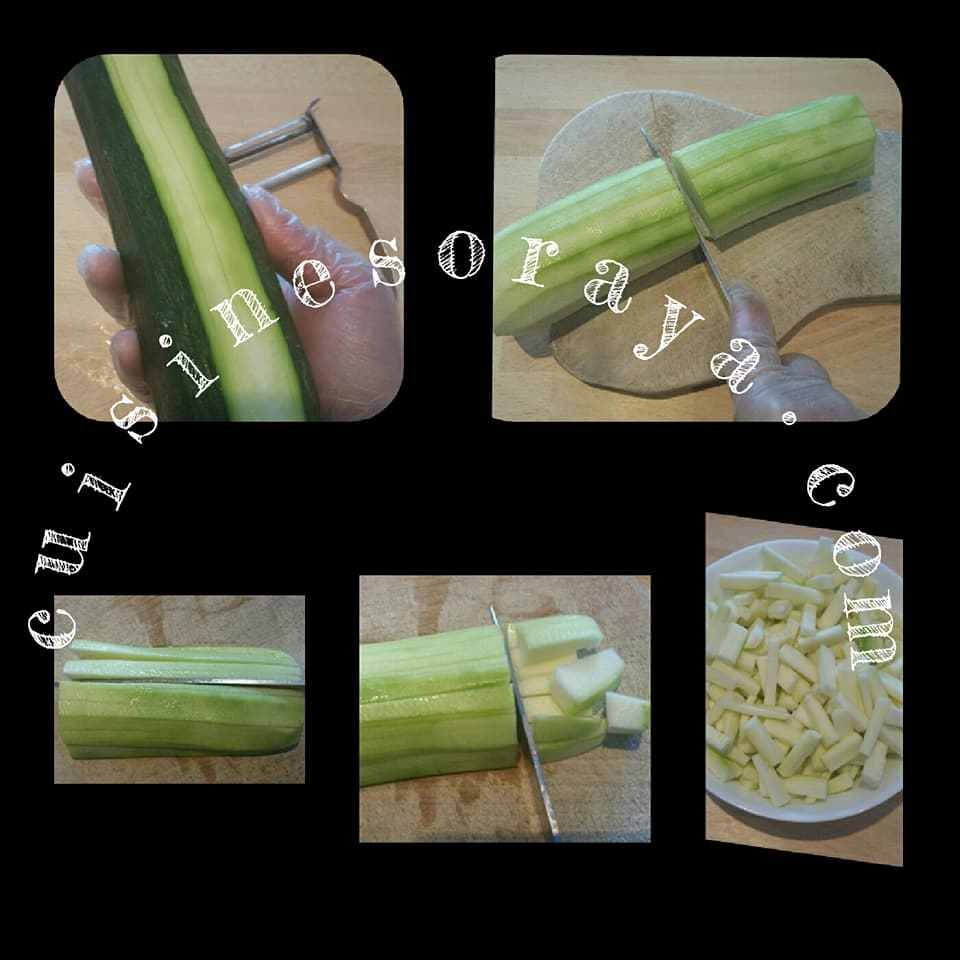 Cake aux courgettes et au parmesan