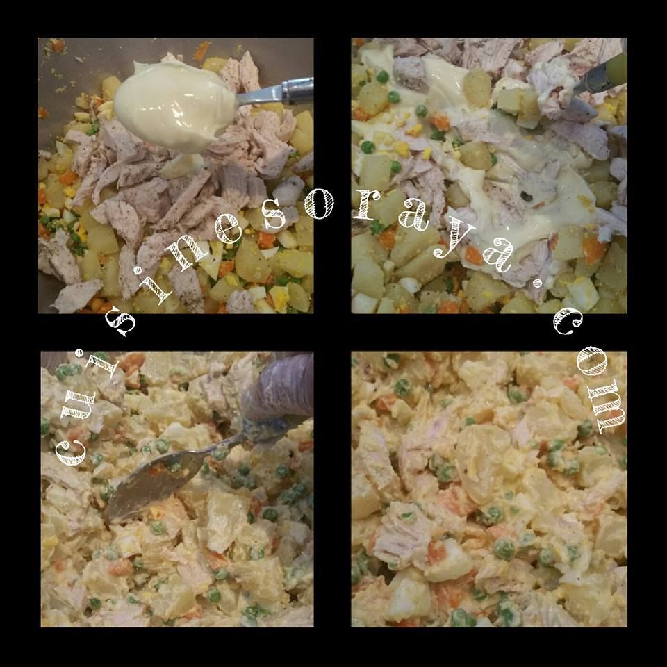 Salade russe ou Salade Olivier